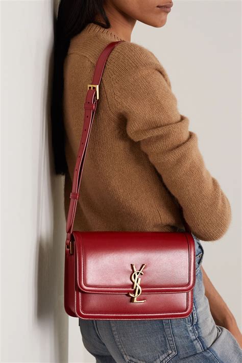 ysl supple shoulder bag|saint laurent solferino bag.